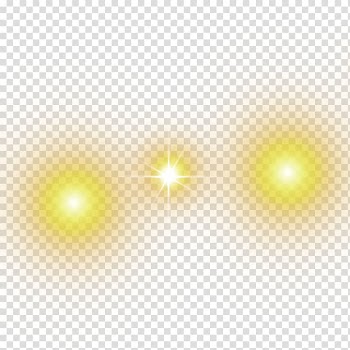 Yellow and white light illustration, Light Yellow Computer Pattern, Yellow faint halo effect elements transparent background PNG clipart