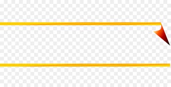 Yellow Angle Font - Ribbon banner 