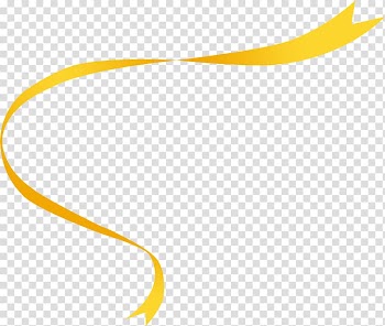 Yellow Area Angle , Yellow Ribbon transparent background PNG clipart