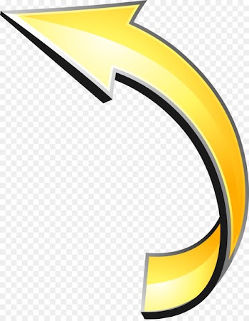 Yellow Arrow Clip art - Small clean yellow arrow 