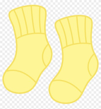 Yellow Baby Socks - Animated Baby Socks