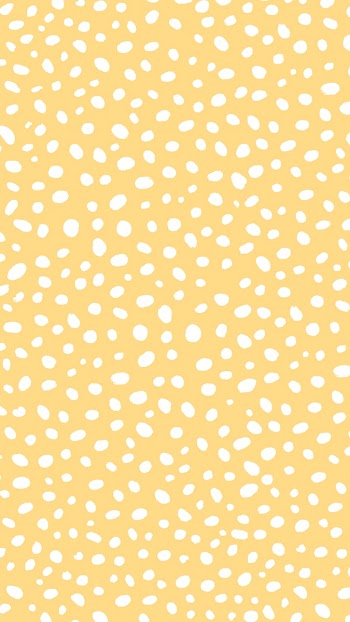 Yellow background psd with white dot patterns | Free stock illustration | High Resolution graphic