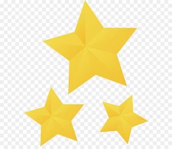 Yellow badge Star - Yellow star 
