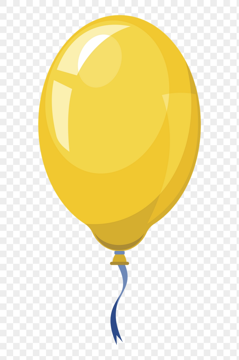 Yellow balloon png sticker, party | Free PNG - rawpixel
