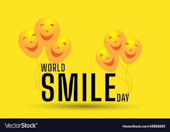 yellow balloon smile