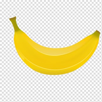 Yellow banana fruit art illustration, Banana leaf Fruit, banana transparent background PNG clipart