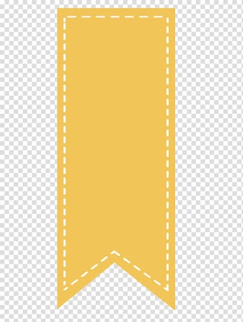 Yellow banner illustration, Bookmark Computer Icons, Sale Sticker transparent background PNG clipart
