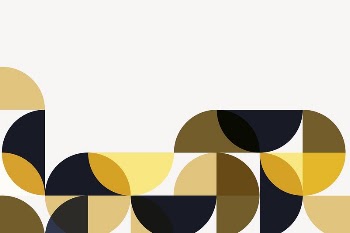 Yellow Bauhaus border background, beige | Free Vector - rawpixel