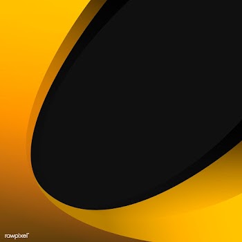 Yellow bend background design vector | Free stock vector - 533114