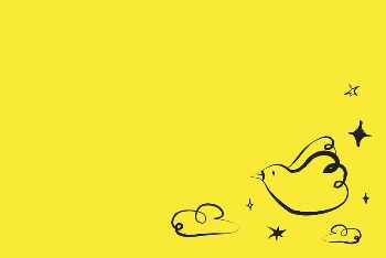 Yellow bird background, cute doodle | Free Photo - rawpixel