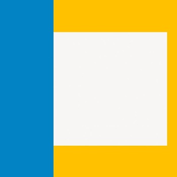 Yellow blue square frame clipart | Free Vector - rawpixel