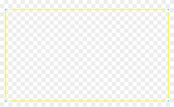 Yellow Border Frame Transparent Background - Yellow Border Png