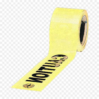 Yellow, Boxsealing Tape PNG