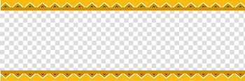 Yellow Brand Area Pattern, painted gold frame transparent background PNG clipart