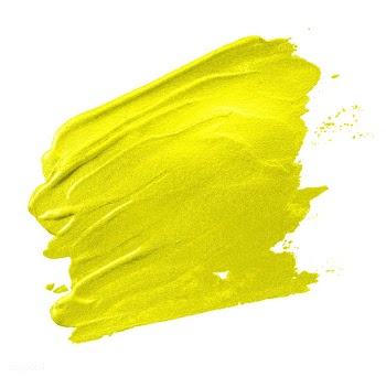Yellow brush stroke background | Free stock psd mockup - 552775
