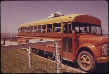 Yellow bus. Original public domain | Free Photo - rawpixel