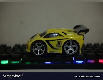 yellow car