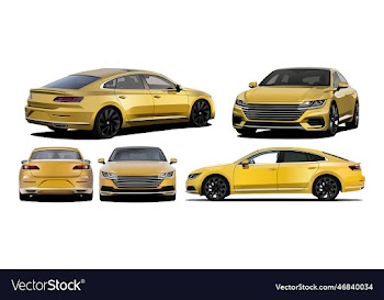 yellow car