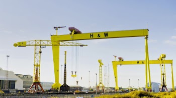 Yellow Cargo Ship Crane