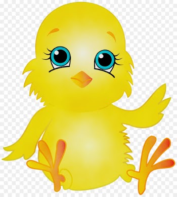 yellow cartoon bird clip art duck