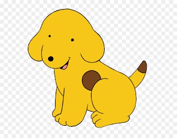 yellow cartoon puppy clip art sporting group