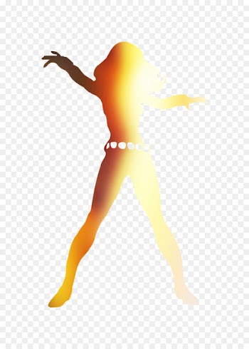Yellow Character Hip Silhouette Fiction -  