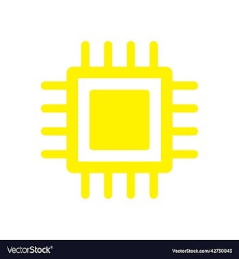 yellow chip icon or logo