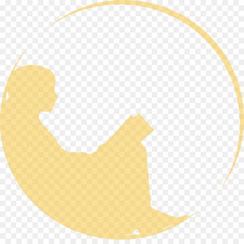 yellow circle clip art font logo