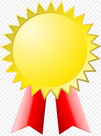 yellow clip art circle paper product