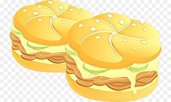yellow clip art food cheeseburger baked goods
