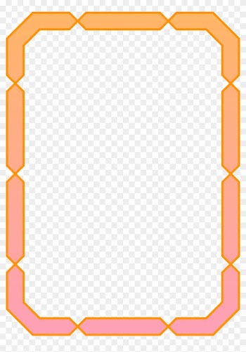 Yellow Clipart Picture Frame - Colour Red Frame Png