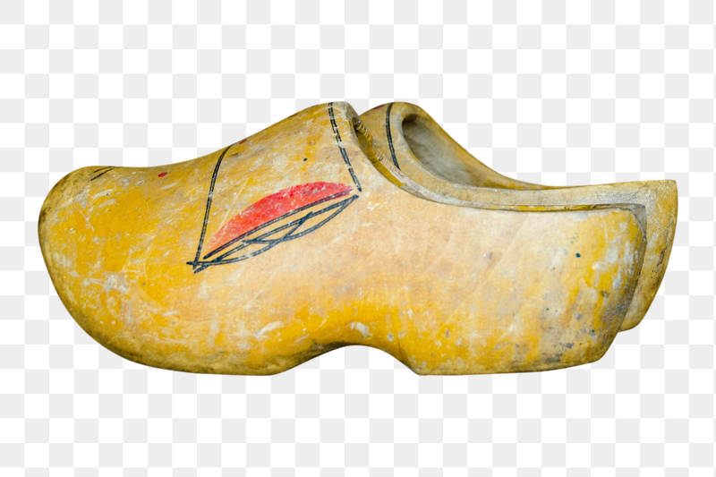 Yellow clogs  png sticker, | Free PNG - rawpixel