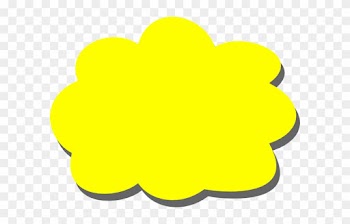 Yellow Cloud Clipart
