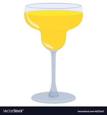 yellow color drink in cocktail glass