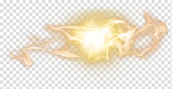 Yellow Computer , Yellow light effect transparent background PNG clipart