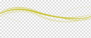 Yellow, Creative Line transparent background PNG clipart