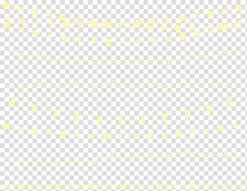 Yellow decor lot, Seven string holiday lights material transparent background PNG clipart