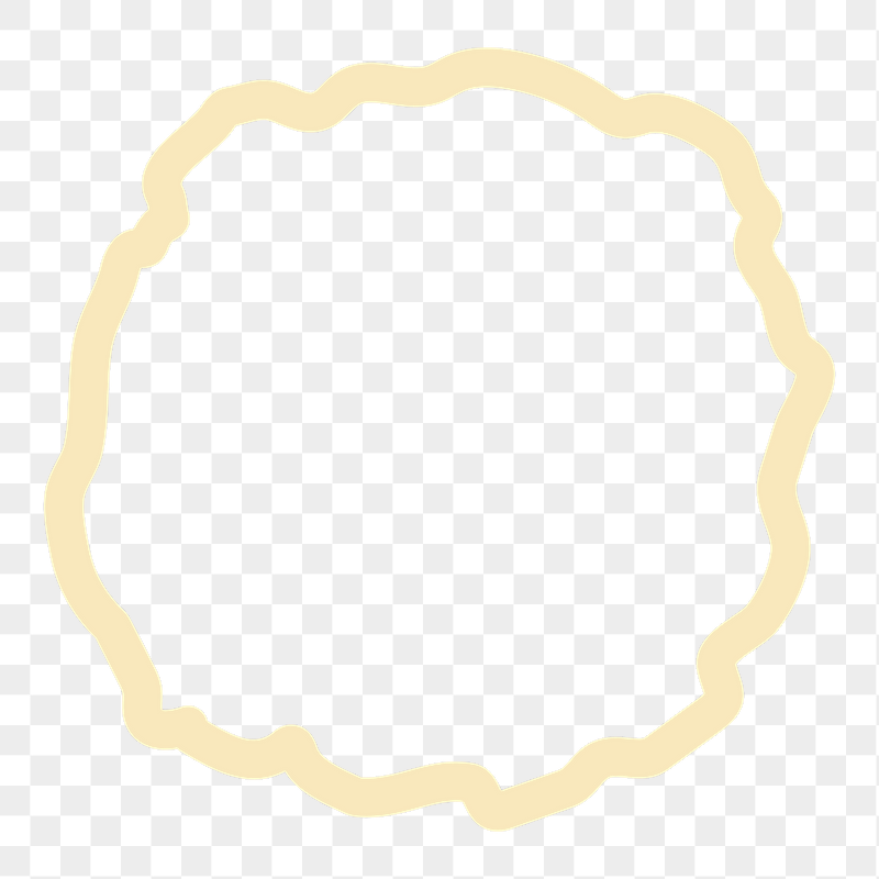 Yellow doodle frame png sticker, | Free PNG - rawpixel