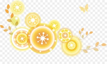 Yellow Drawing Clip art - Yellow leaf Butterfly Dream bubble 