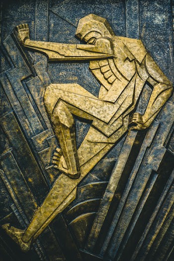 Yellow Engrave Artwork