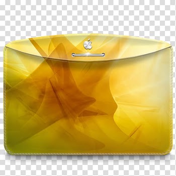 Yellow envelope, rectangle yellow, Folder Abstract Yellow transparent background PNG clipart