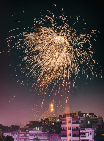 Yellow Fireworks