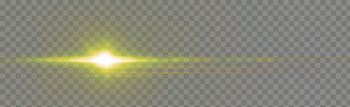 Yellow Flare PNG Picture