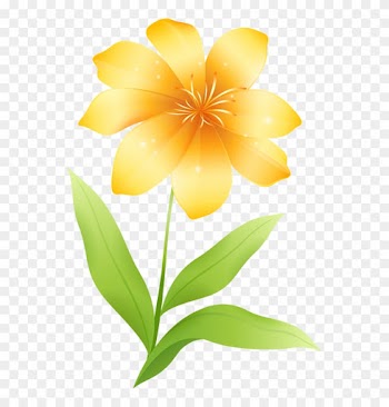 Yellow Flower Clipart - Png Flower Clip Art