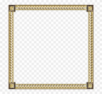 Yellow Frame Png - Fancy Photo Frames Png