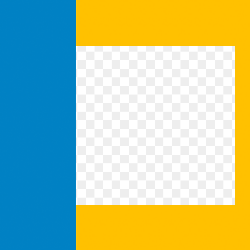 Yellow frame png square sticker, | Free PNG - rawpixel