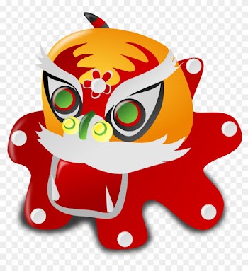 Yellow Free Chinese New Year Icon - Chinese New Year Clipart