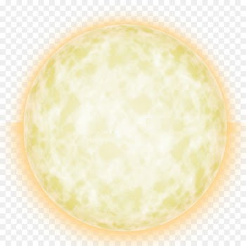 Yellow Full moon Circle - Yellow Moon 