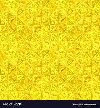 Yellow geometric stripe mosaic pattern background vector image