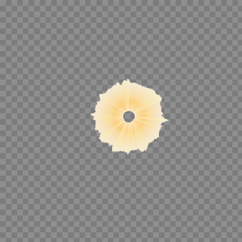 Yellow Glow Effect PNG Download Image